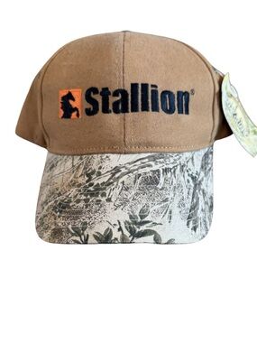 Stallion Oilfield services Game Guard Camouflage Hunting Ball Cap OS